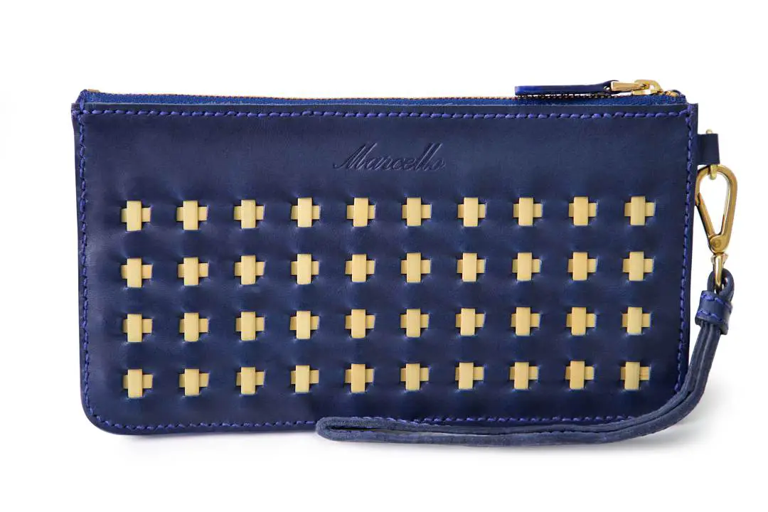 marine blue cadenza clutch