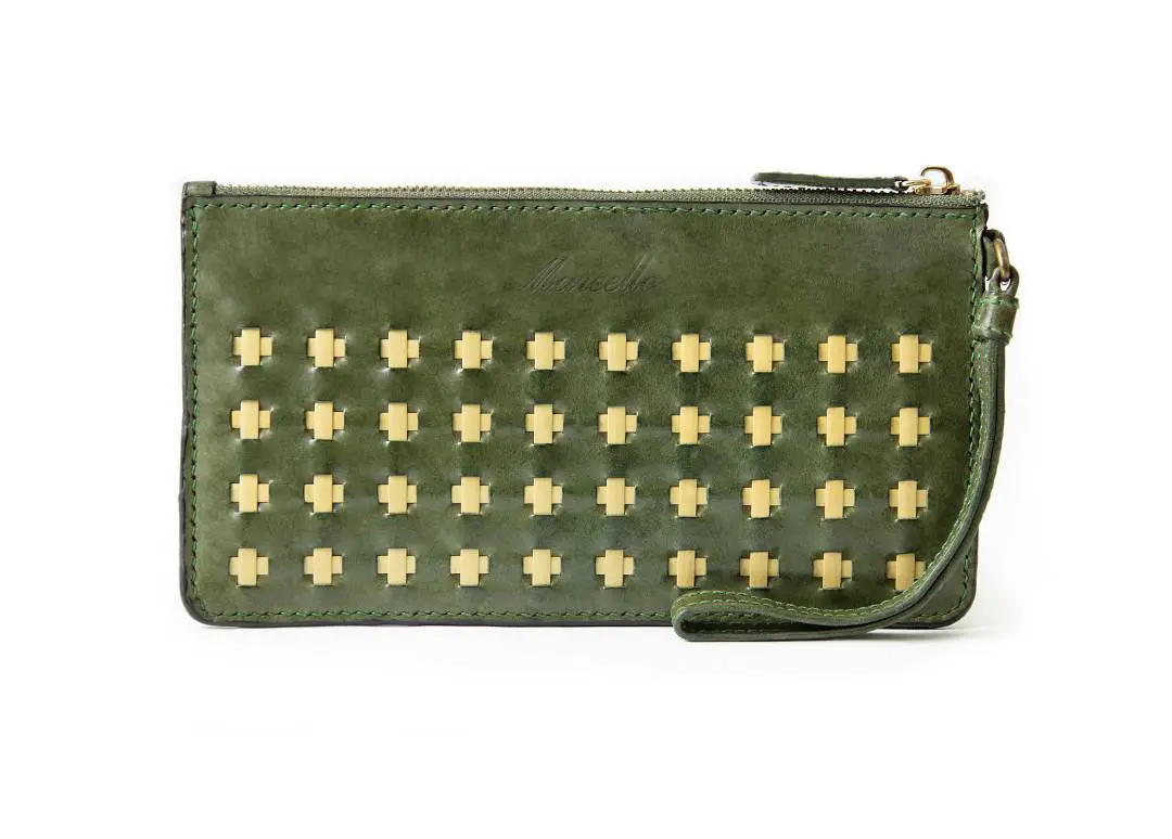 olivgrün clutch