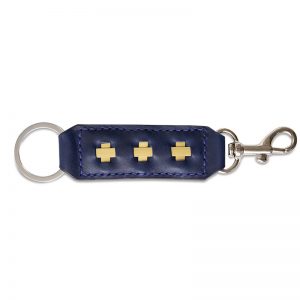 Key Ring and Clasp-Marine Blue