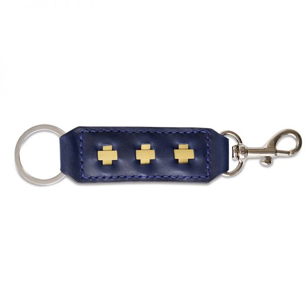 Key Ring and Clasp-Marine Blue