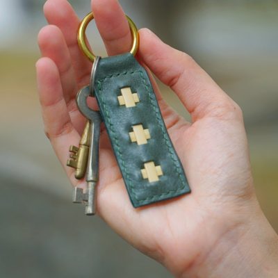 Key Rings-Olive Green