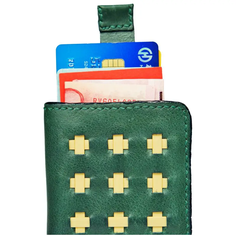 green wallet openup