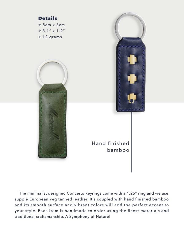 Concerto key ring details