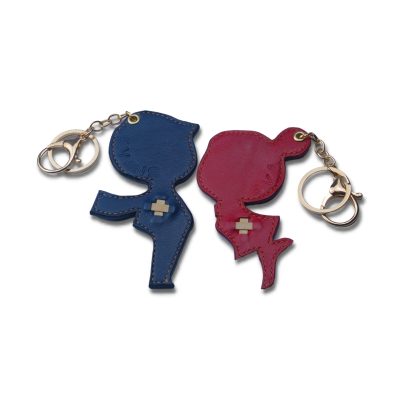 Valentine’s Day Leather Charms & Keychains