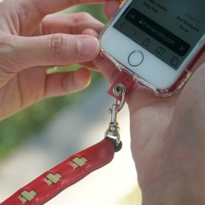 Leather Phone Lanyard